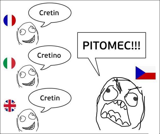 Cуровый чешский язык