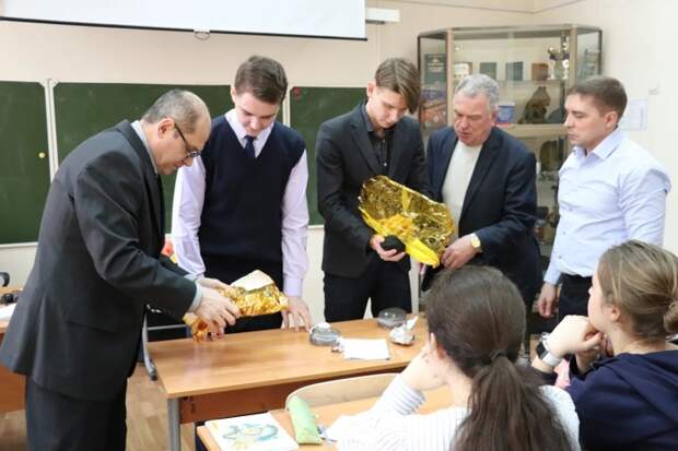 Открытый урок. Фото Департамента ГОЧСиПБ г.Москвы