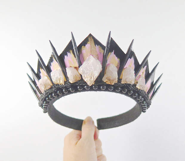 Handmade Crystal-Studded Crowns Are An Actual Thing