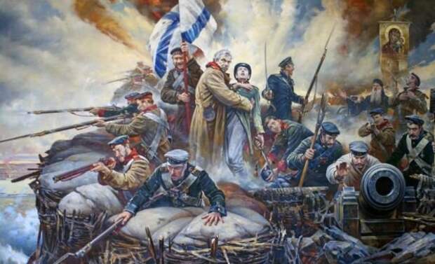 Во время Крымской войны 1953-1856 гг. Севастополь защищали все народы Российский империи в той или иной степени