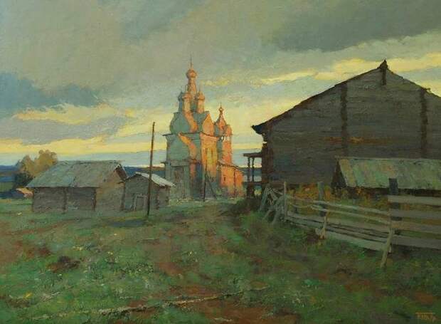 Кимженская Одигитрия. Художник: Юрий Васендин.