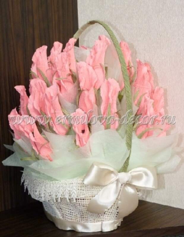 букеты из конфет пошаговое фото букет роз