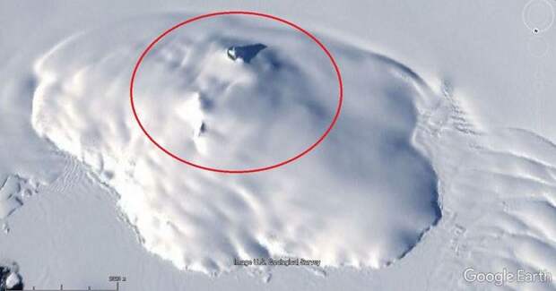 Что пролетело над Антарктидой?