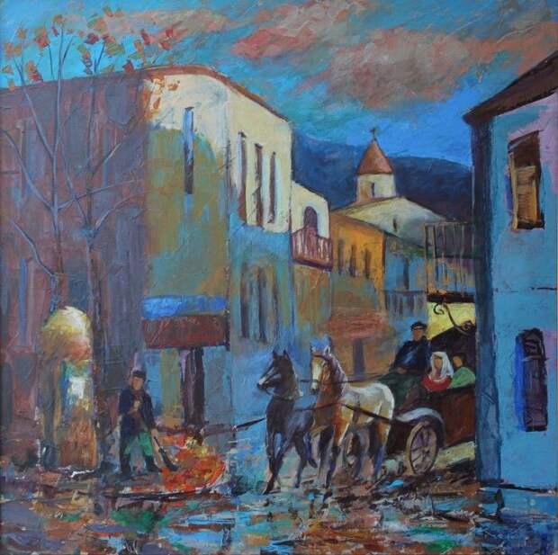 Армянский художник. Ara Shahkhatuni