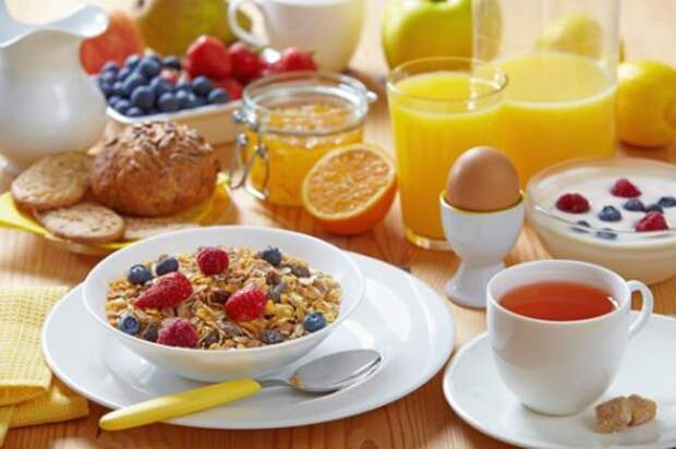 завтракайте, чтобы не испытывать упадка сил