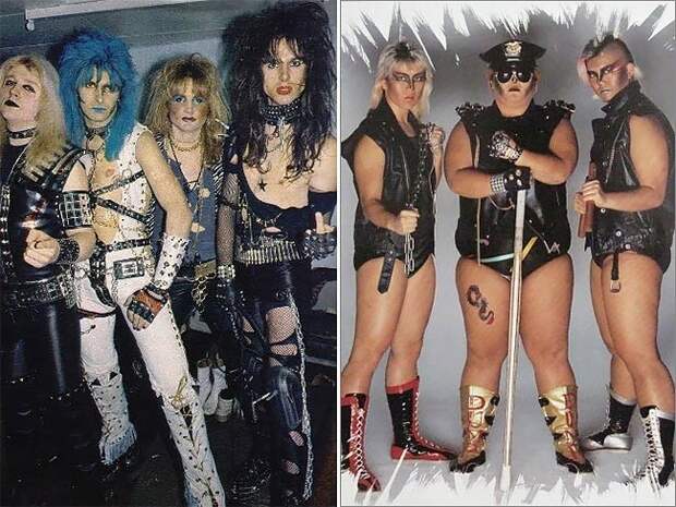80-е года прошлого века выдались тяжелыми для костюмеров рок-музыкантов костюм, музыка, рок