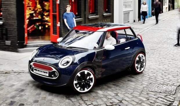 Mini Rocketman автомобили, дизайн, машины, неудача, тачки