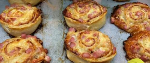 Булочки мини-пицца на скорую руку! Когда хочется чего то вкусненького
