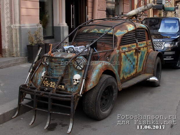Steampunk из Санкт-Петербурга steampunk, авто, прикол, своими руками, сделай сам