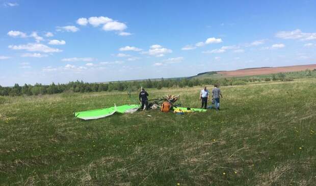 Татарстанец погиб после полета на самодельном планере