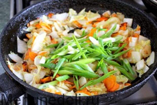 Рис с овощами в азиатском стиле