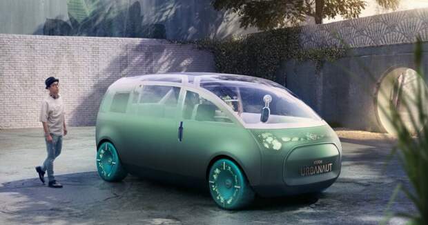 BMW представляет концепт MINI Electric Van.