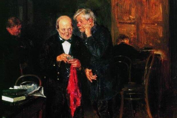Константин Маковский. Секрет (фрагмент). 1884 Константин Маковский. Секрет (фрагмент). 1884