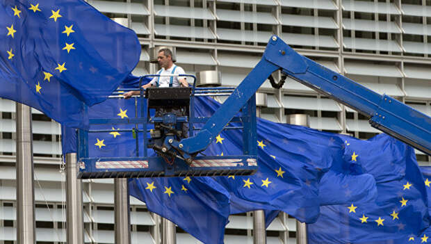 Штаб-квартира Еврокомиссии в Брюсселе, Бельгия. Архивное фото