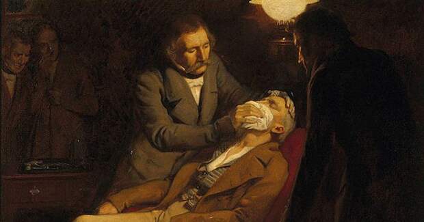 Страшная история анестезии, от корня мандрагоры и удушения, до появления эфира
