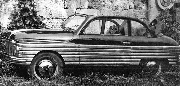 РЭАФ-50. Экспериментальный советский автомобиль конца 40-х РЭАФ, РЭАФ-50, концепт