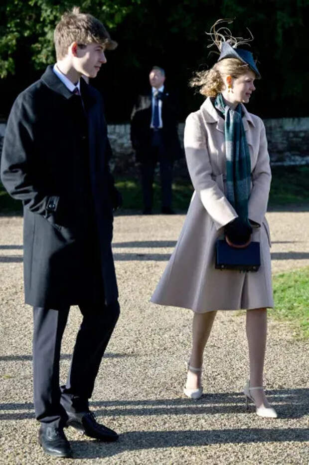 Джеймс Маунтбеттен-Виндзор и леди Луиза Виндзор