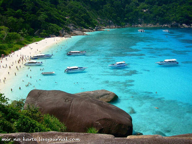 Симиланские острова в Таиланде: рай на земле