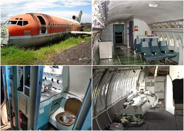 Трансформацией списанного пассажирского авиалайнера Boeing 727 Джо Энн Ассери занималась самостоятельно (Боливар, США).