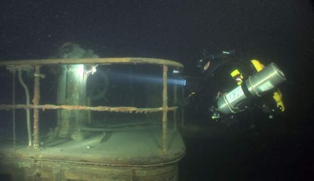 Экскурсия по затонувшему 107 лет назад судну "Гунильда"