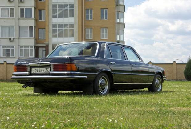 Служебный Mercedes-Benz W116 из СССР W116, mercedes, mercedes-benz, олдтаймер, ретро авто