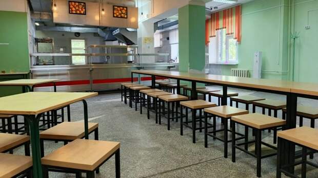 Столовая школы № 51 / Фото предоставлено педагогами