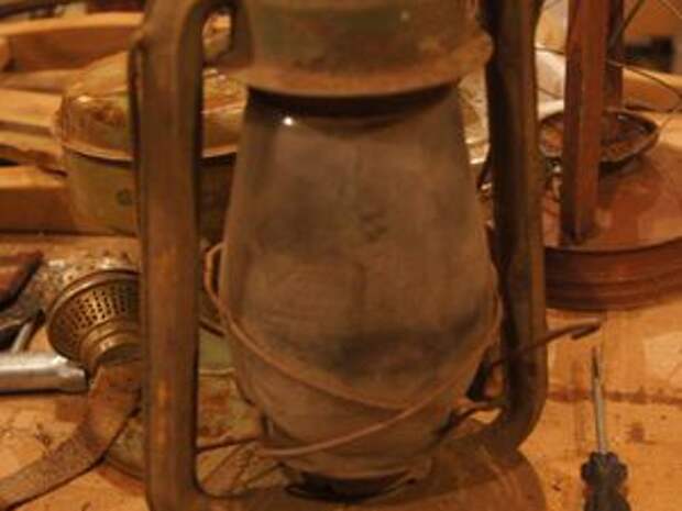Новая жизнь старой керосиновой лампы | Ярмарка Мастеров - ручная работа, handmade