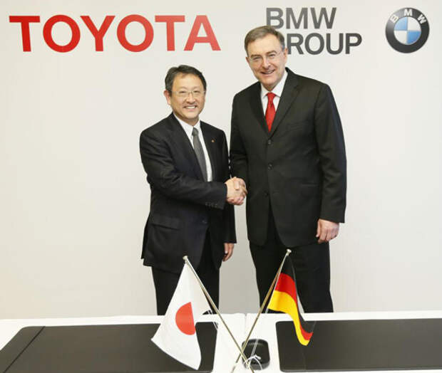 Руководители BMW  и Toyota (БМВ и Тойота)