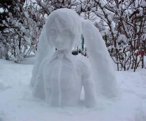 Креативные снеговики (21 фото)