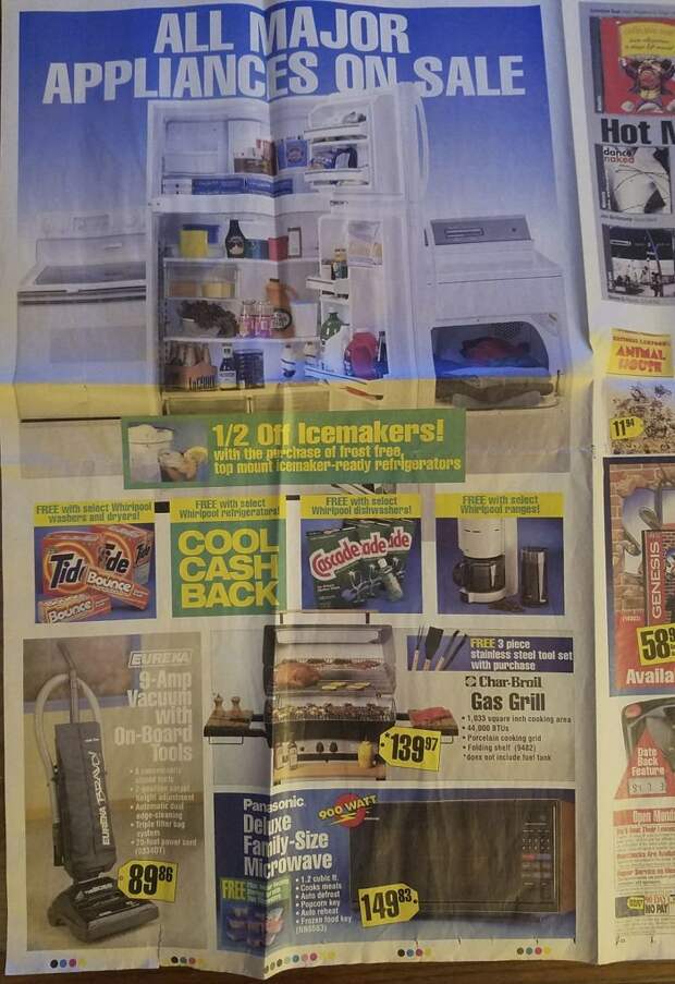 Этот рекламный проспект 1994 года показывает самую крутую технику того времени вещи, гаджеты, ностальгия, реклама, техника