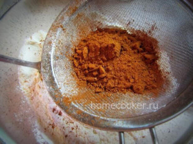 Шоколадные блины Dobavlyaem kakao 300x225 Шоколадные блины
