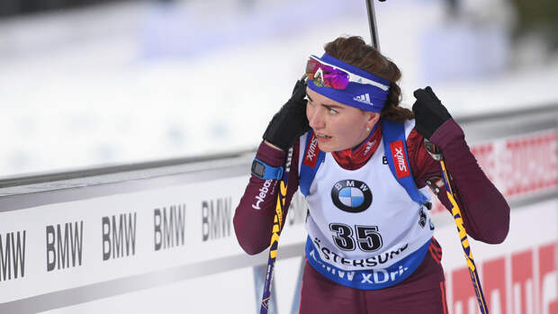 Биатлонистка Сливко выиграла индивидуальную гонку на чемпионате России в Ижевске