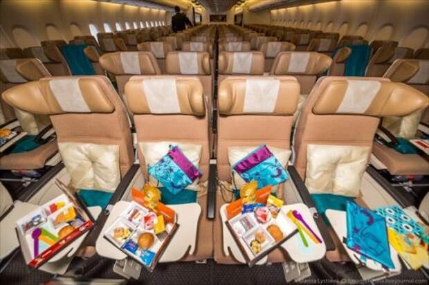 Airbus A380 авиакомпании Etihad Airways для самого роскошного авиаперелёта (18 фото)