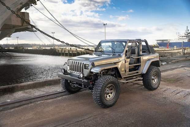 Модифицированный Jeep Wrangler от Quadratec - идеальная ретро-сборка