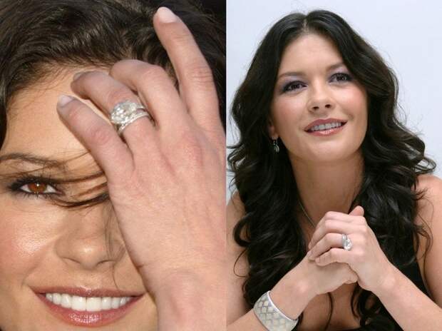 Дорогие обручальные кольца, которые были надеты на пальчики прекрасных женщин
