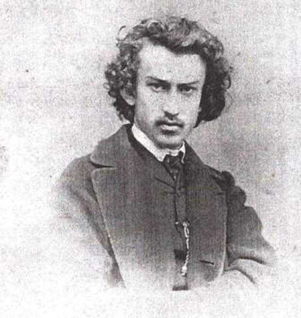 Фотография Николая Миклухи — студента (до 1866 года) Фотография Николая Миклухи — студента (до 1866 года)