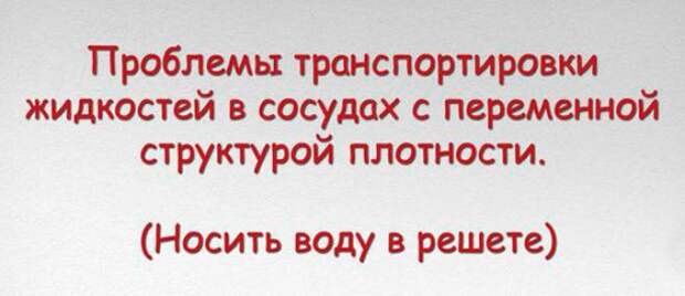 Пословицы и поговорки научным языком