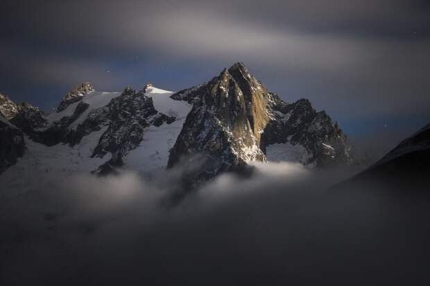 Вершины Валле-д’Аоста, Италия горы, красиво, небо, облака, природа, творчество, фото, фотограф