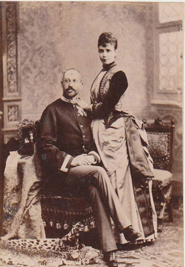 Тира Датская с мужем, Источник: wikiCommons