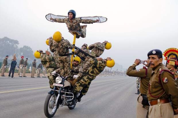 12. Репетиция парада армия, военные Индии, индия, парад, фото