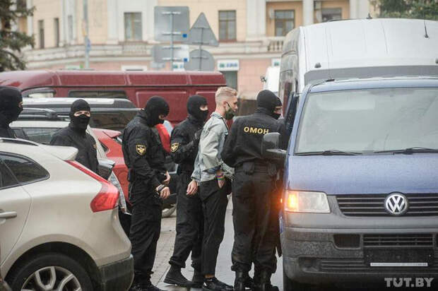 Протесты студентов в Минске 01.09.2020