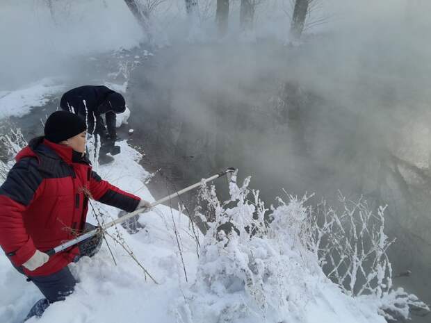В Рязани взяли пробы воды из пруда на улице Чернышевского для оценки ущерба экосистеме