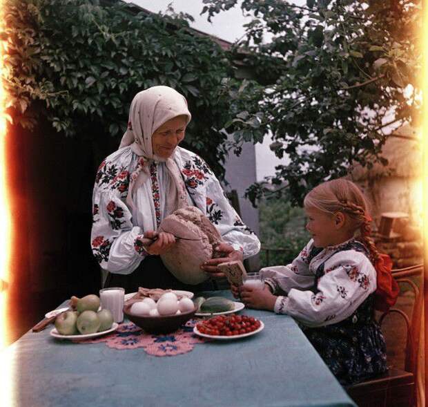 1950-е в цветных фотографиях 50-е года, фото, CCCP