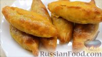 Фото к рецепту: Домашние пирожки с капустой (в духовке)