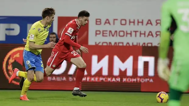 «Локомотив» сыграл вничью с «Ростовом» в первом матче полуфинала Кубка России