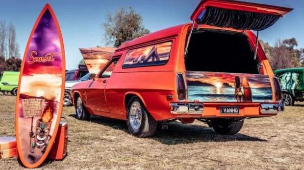 Holden Sandman и Ford XB Surferoo - легковые фургоны для австралийцев