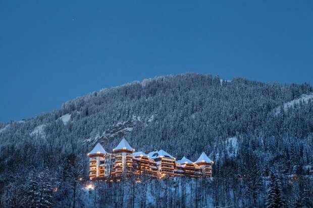 Отель Альпина Гштад, Швейцария вид, горы, красота, люкс, отели