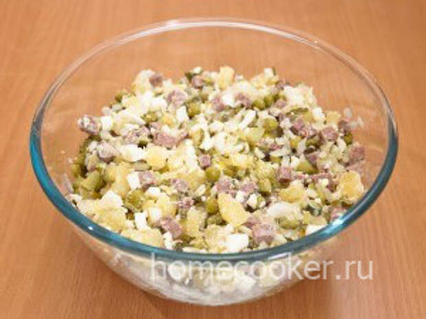 Салат оливье Smeshivaem ingredienty olive 300x225 Салат оливье