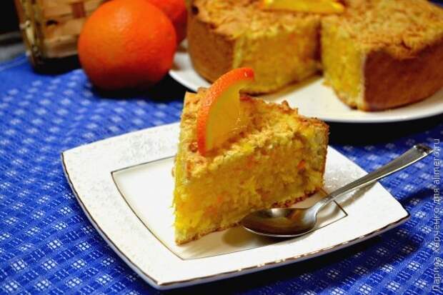Самый апельсиновый пирог Самый апельсиновый пирог