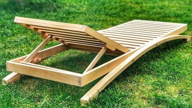 How to make. Diy sun Lounge Chair with adjustable back. + dimensions.